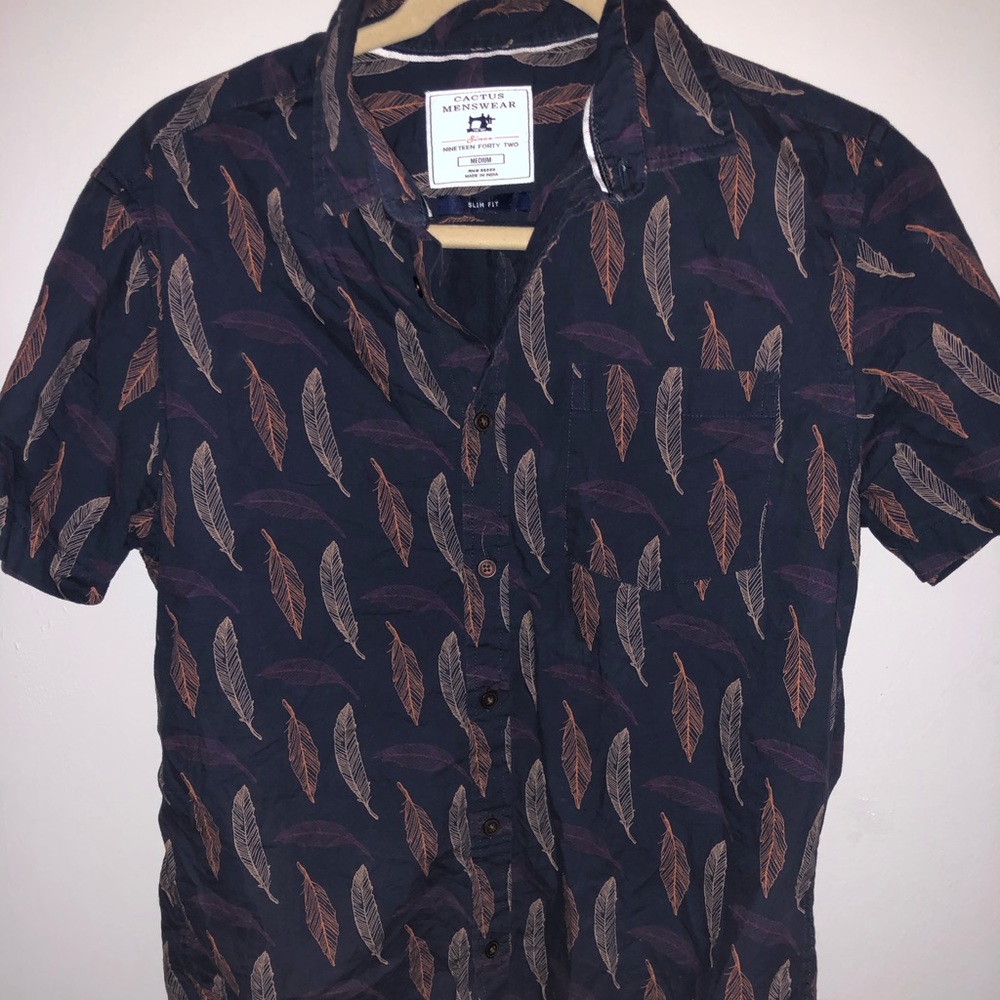 Short Sleeve Button Up